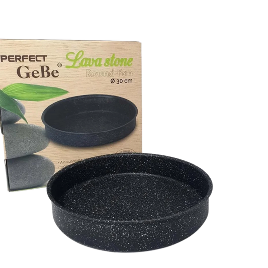 GeBe Lava Stone Round Pan - 28 Cm