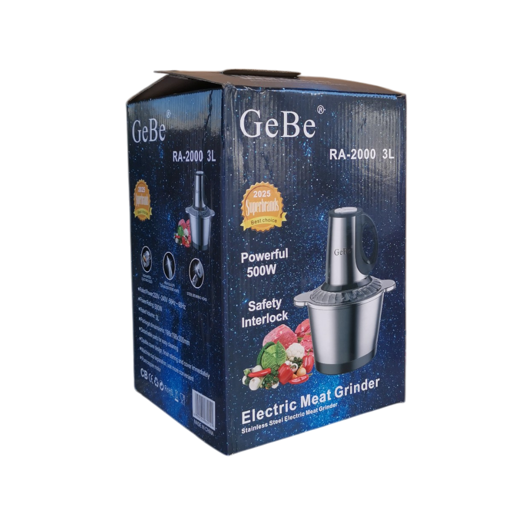 Gebe Electric Meat Grinder - 2 Sizes