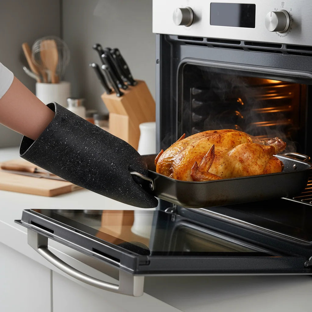Granite Silicone Oven Mitt