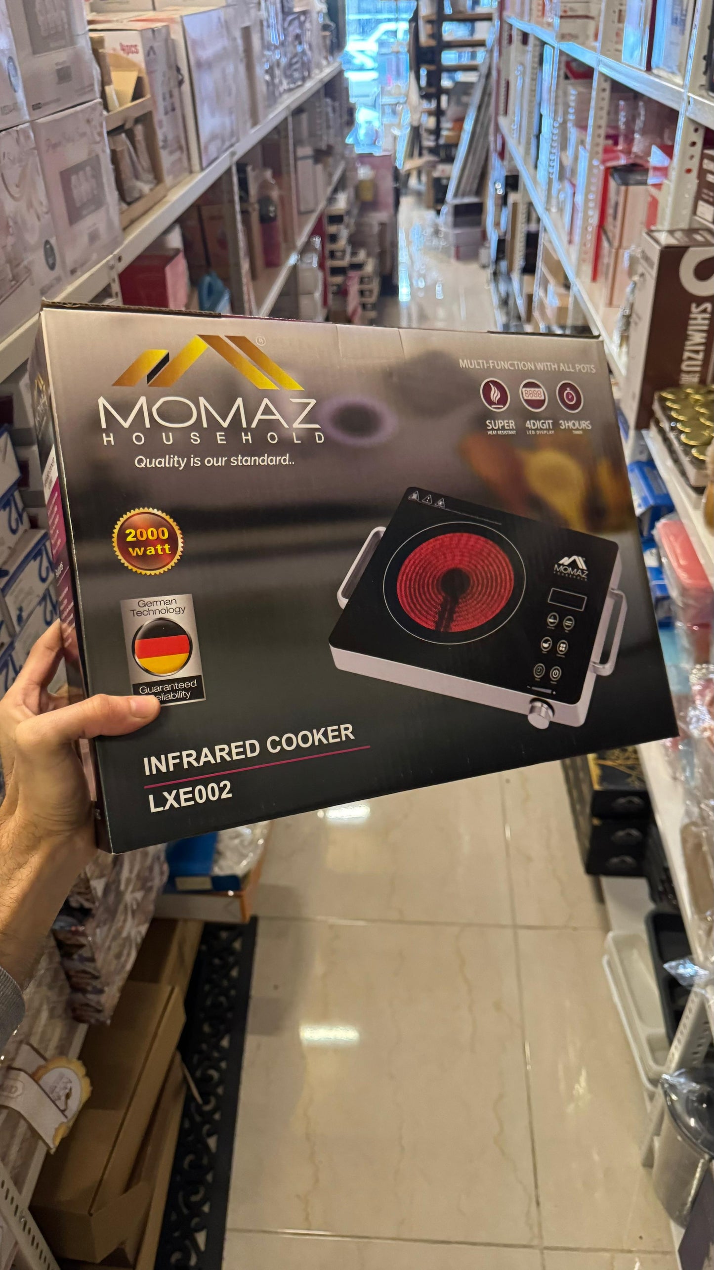 Momaz Infrared Cooker - 2000W