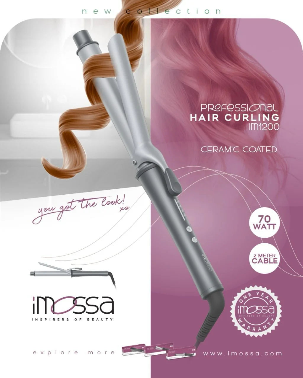 IMOSSA Hair Curling