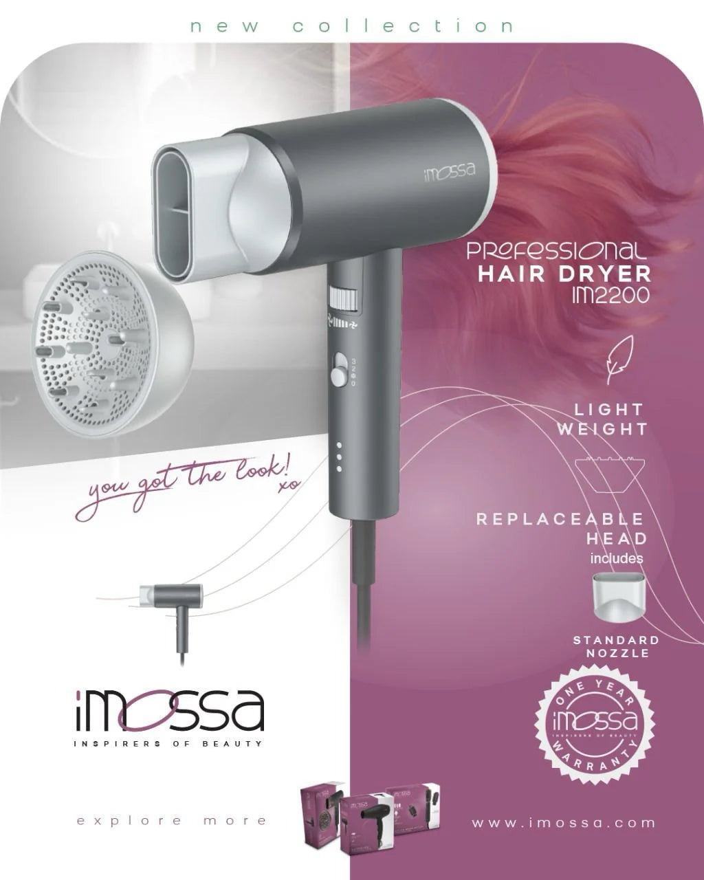 IMOSSA Hair Dryer Machine