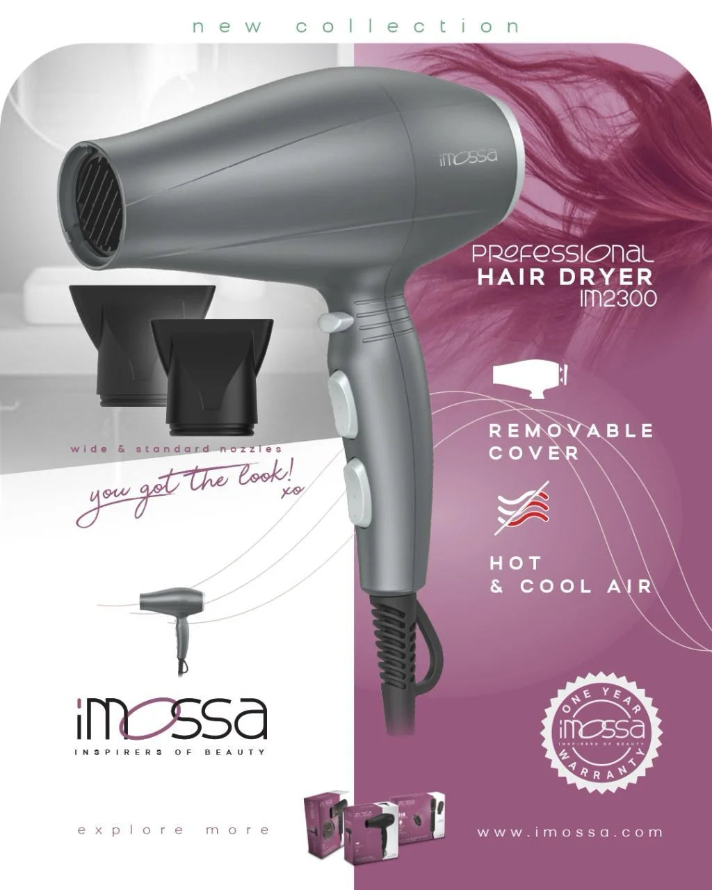 IMOSSA Hair Dryer