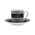 Karaca Porcelain Espresso Turkish Coffee Cup Set - 12 Pcs