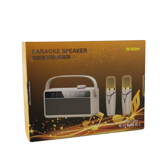 Karaoke Speaker With Dual Microphones