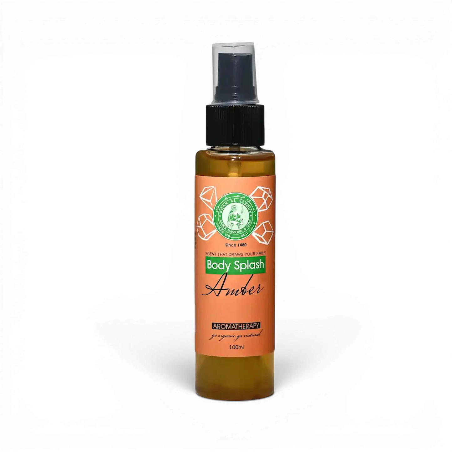 Khan Al Saboun Amber Body Splash – 100ml
