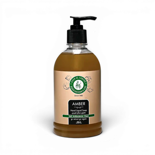 Khan Al Saboun Amber Hand liquid Soap – 500ml