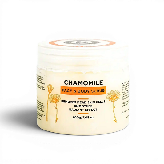 Khan Al Saboun Chamomile Face & Body Scrub – 200g