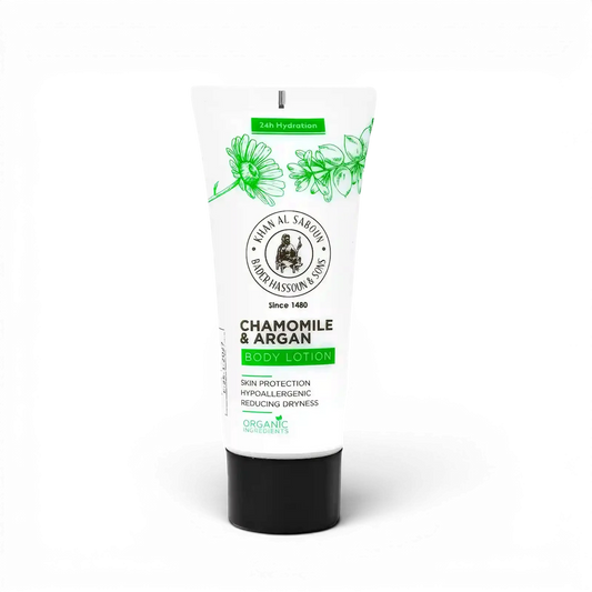 Khan Al Saboun Chamomile & Argan Body Lotion – 100ml