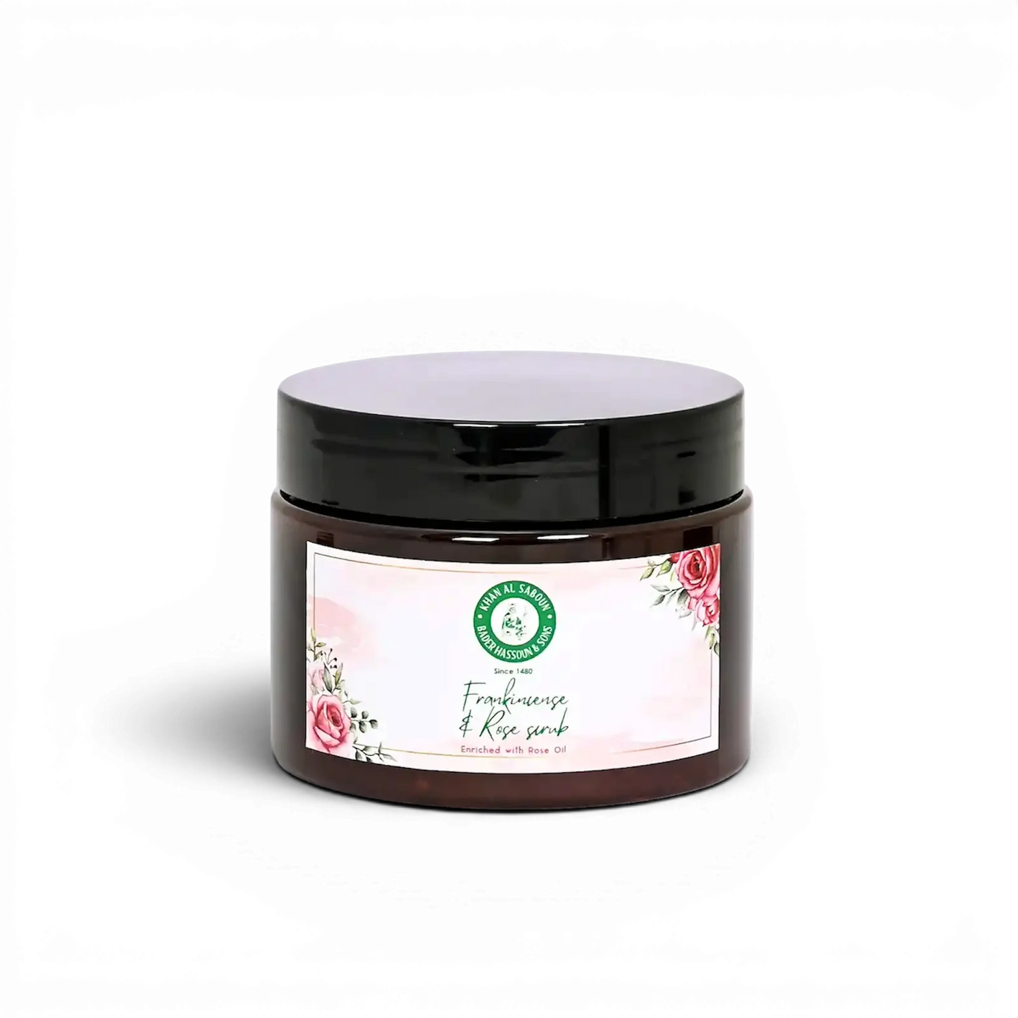 Khan Al Saboun Frankincense & Rose Scrub – 150g