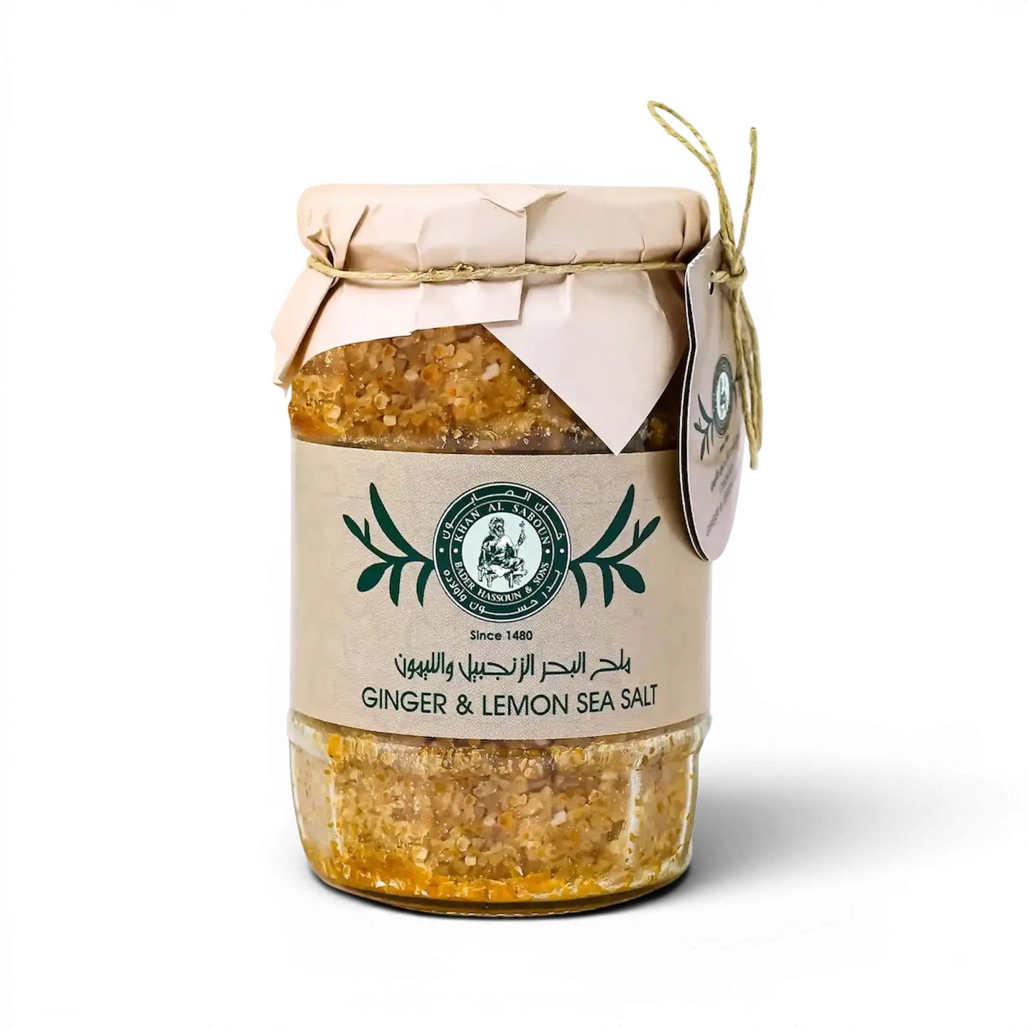 Khan Al Saboun Ginger & Lemon Sea Salt – 500g