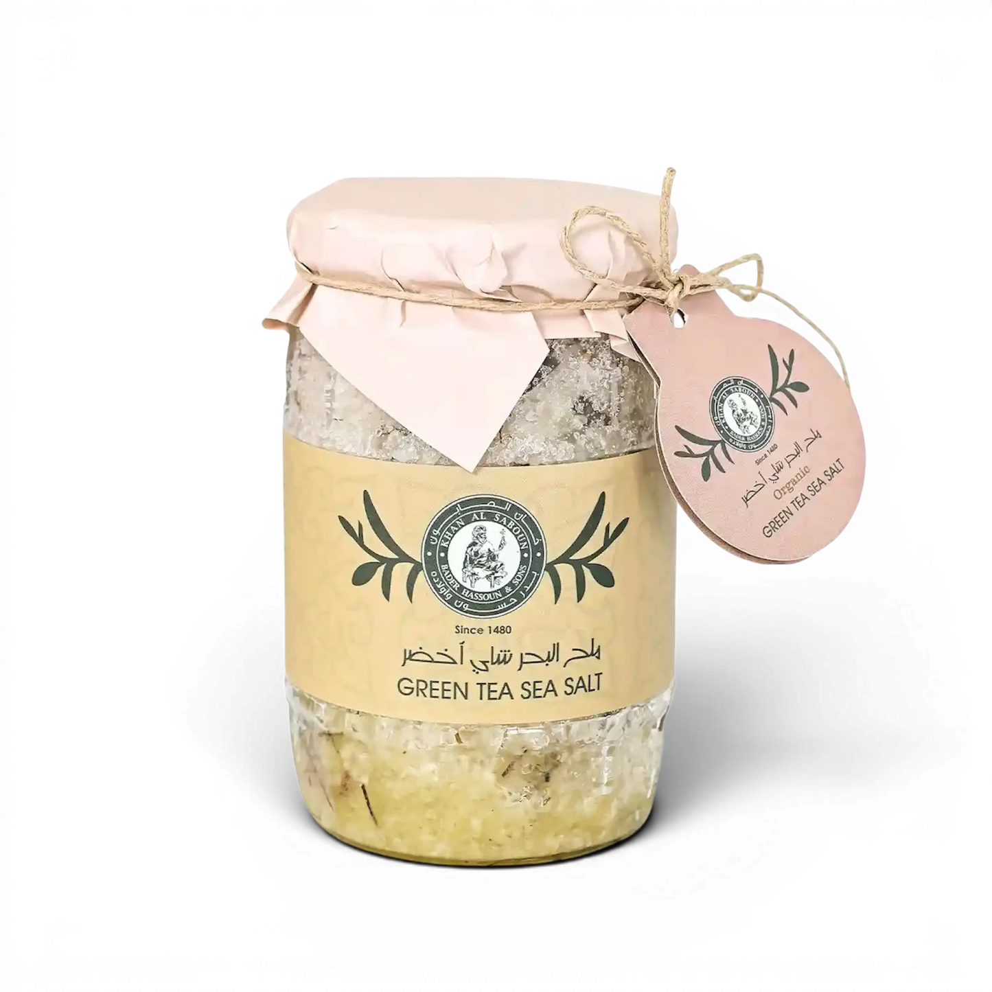 Khan Al Saboun Green Tea Sea Salt – 500g
