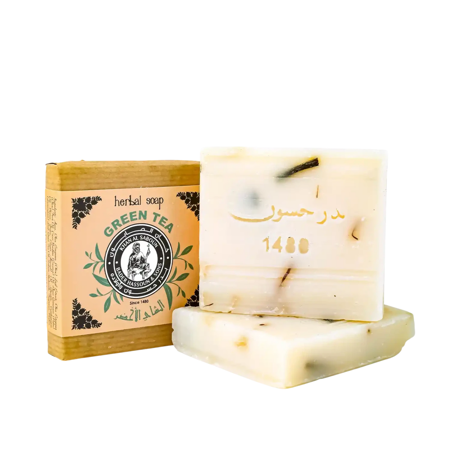 Khan Al Saboun Green Tea Soap – 80g