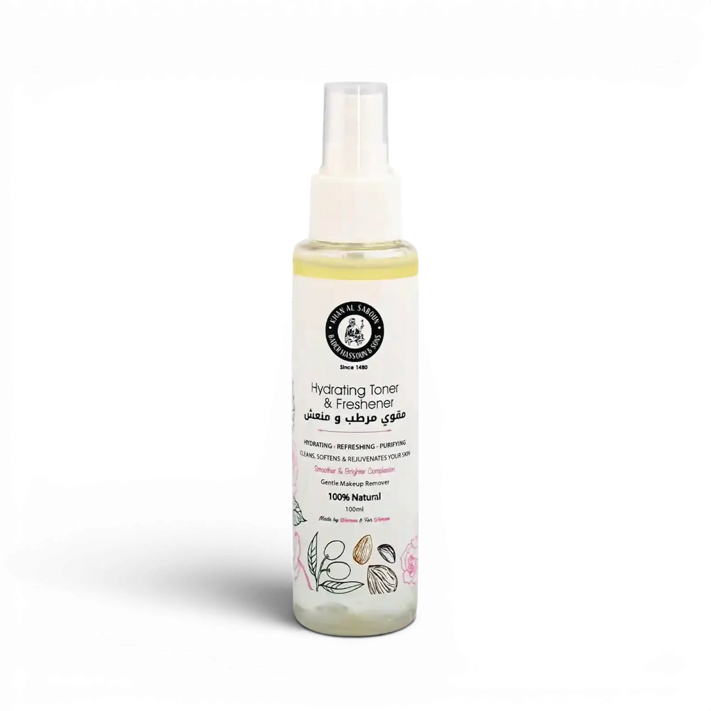 Khan Al Saboun Hydrating Toner & Freshener – 100ml