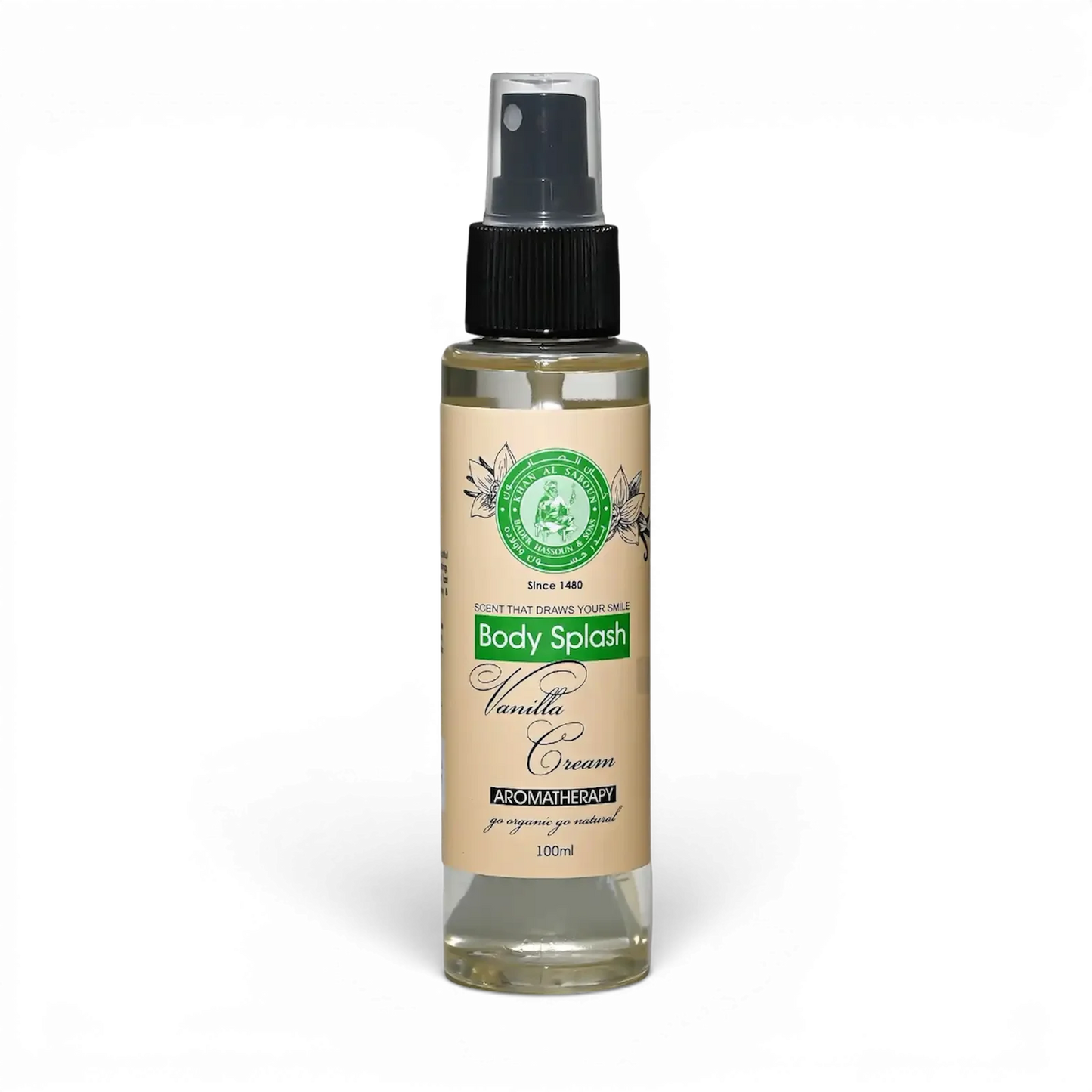 Khan Al Saboun Vanilla Cream Body Splash – 100ml