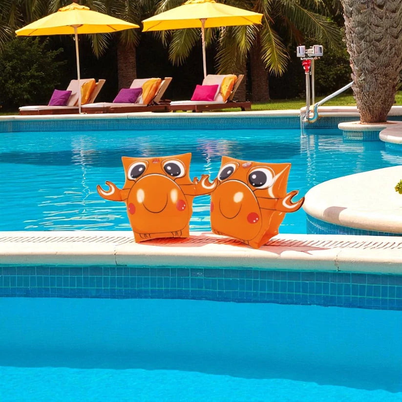 Kids Inflatable Armbands - Crab Design