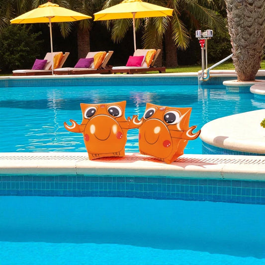 Kids Inflatable Armbands - Crab Design