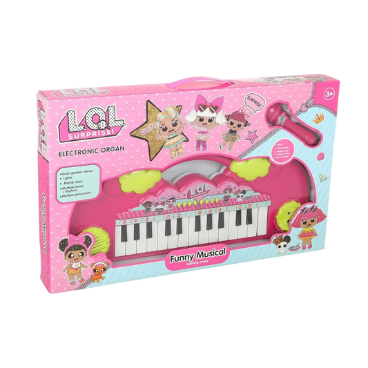 LOL Surprise Electronic Organ with Microphone