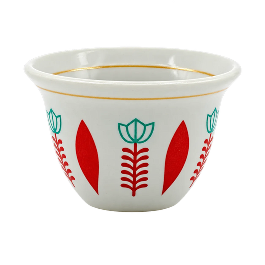 Lebanese Traditional Coffee Cups - Set of 12 Pcs