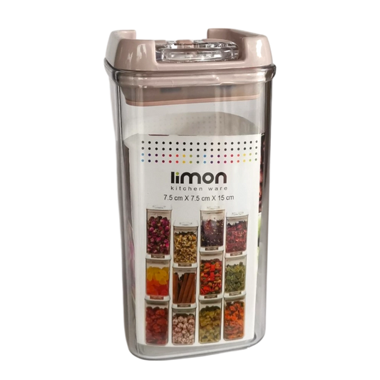 Limon Food Storage Container - 7.5x7.5x15cm