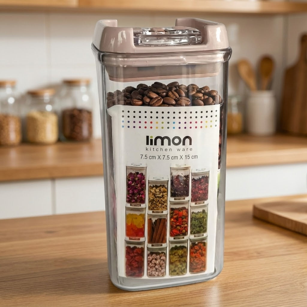 Limon Food Storage Container - 7.5x7.5x15cm