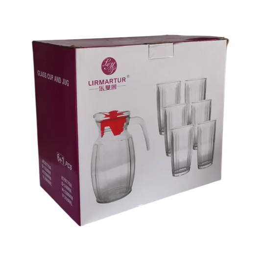 Lirmartur Jug & 6 Cups Set