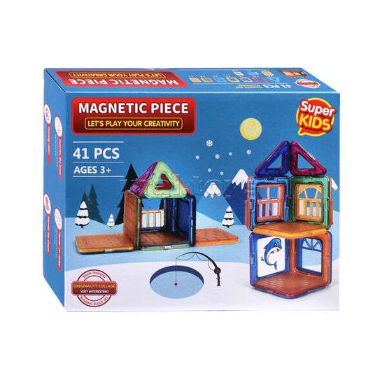 Magnetic Building Blocks Set