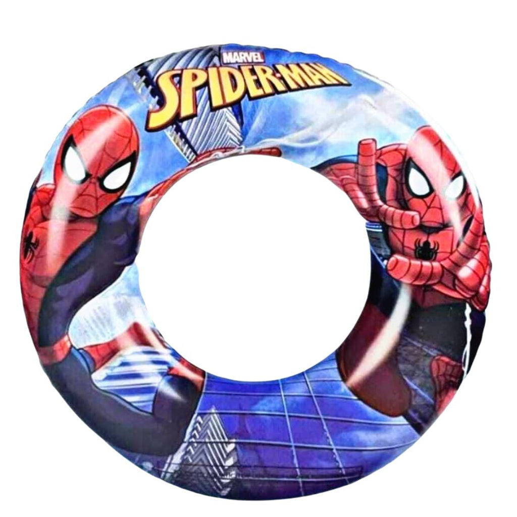 Marvel Spider-Man Inflatable Swim Ring – Kids Pool Float