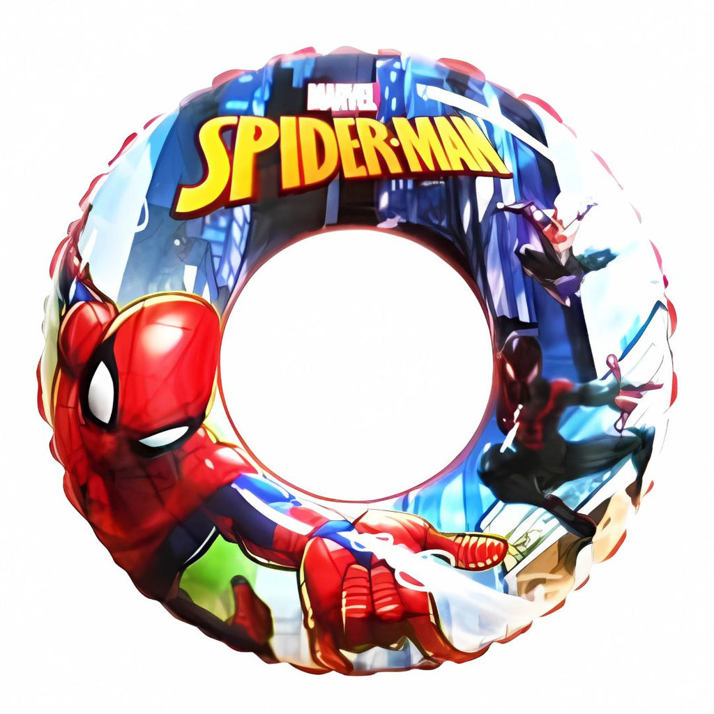 Marvel Spider-Man Inflatable Swim Ring – Kids Pool Float