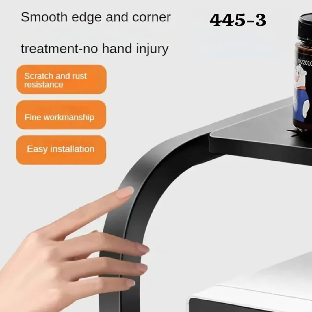 Momaz Microwave Oven Rack - Black