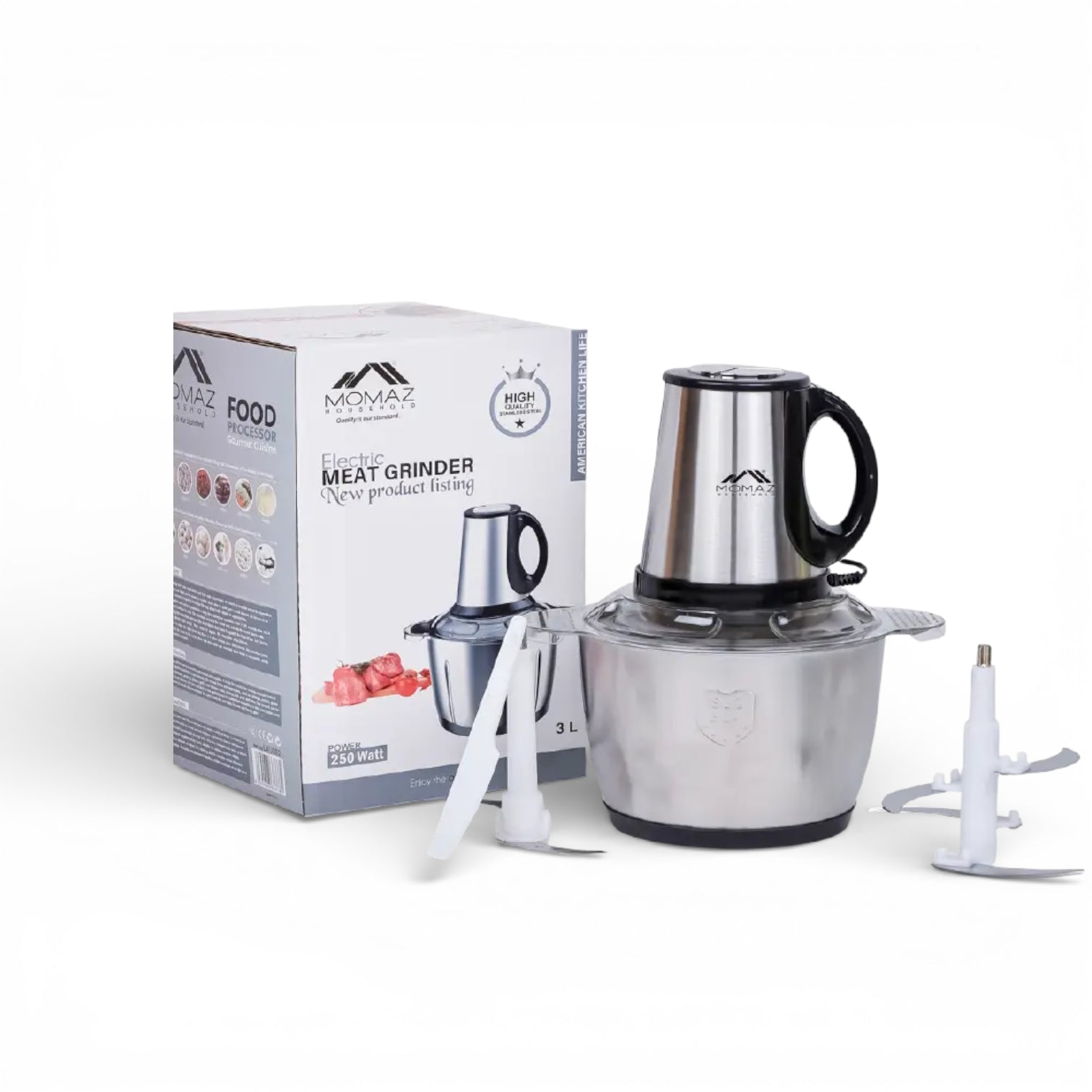 Momaz Electric Meat Grinder - 250w