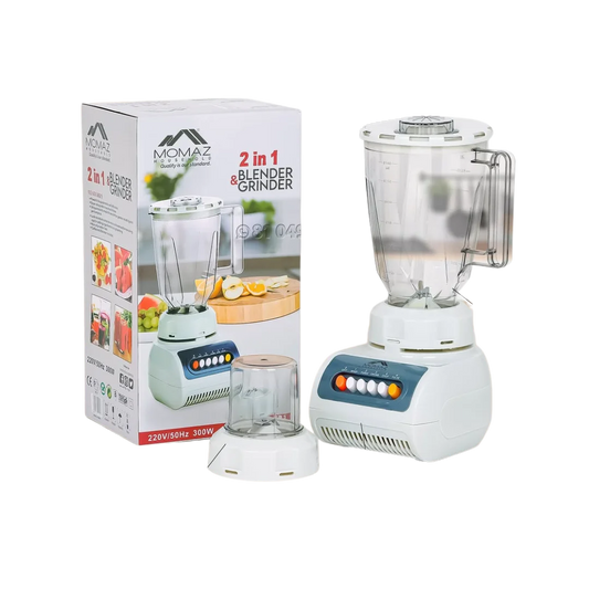 Momaz 2 in 1 Blender And Grinder - 300W