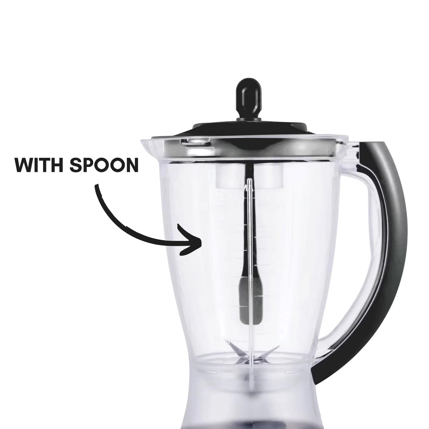 Momaz 2 in 1 Blender & Grinder with Spoon - 300W