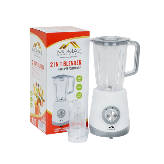 Momaz 2 in 1 High Performance Blender - 400W