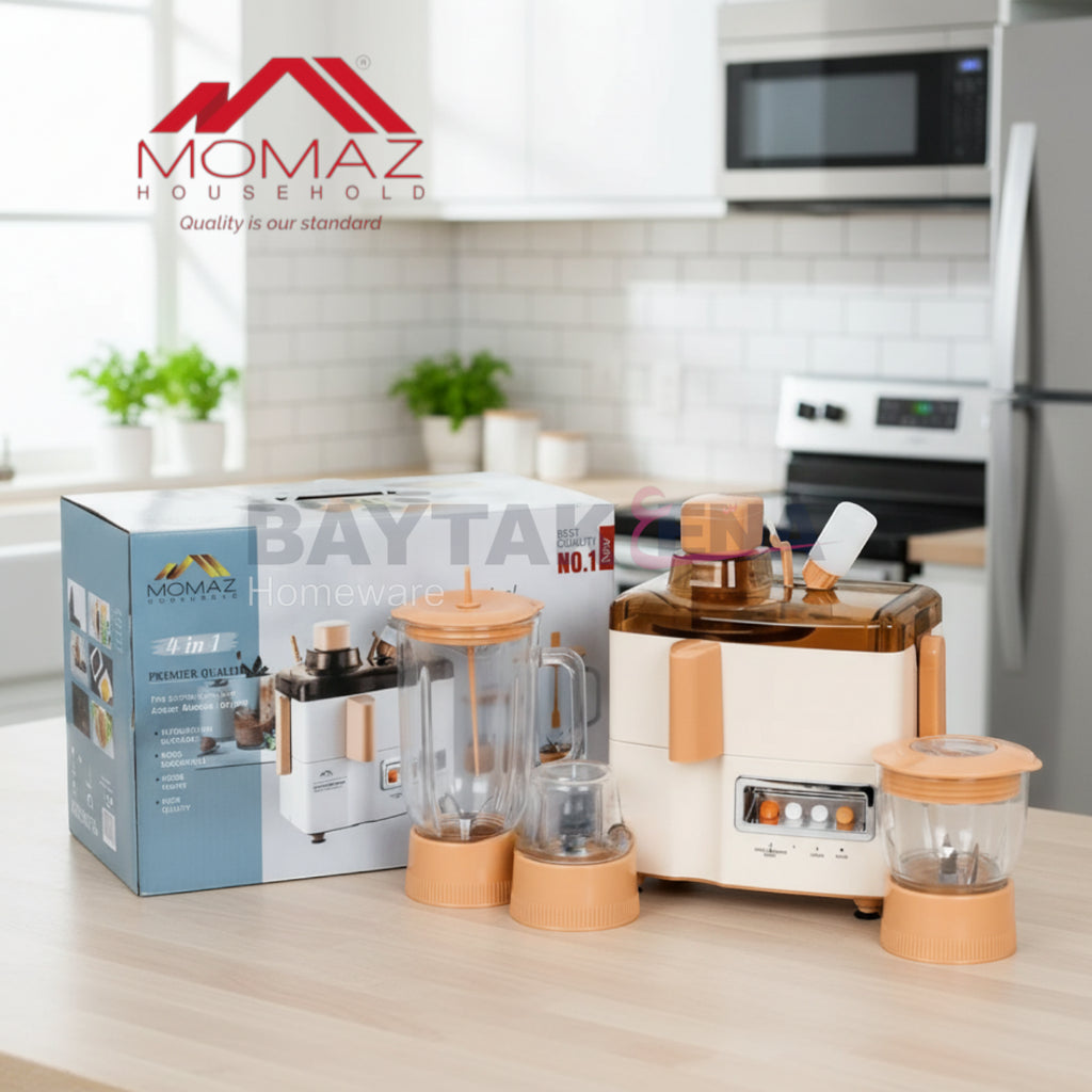 Momaz 4 in 1 Juicer - Blender - Dry Mill