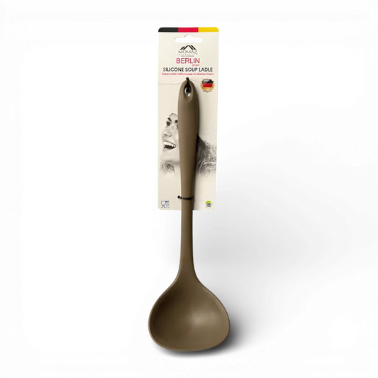 Momaz Household Silicone Soup Ladle - Beige