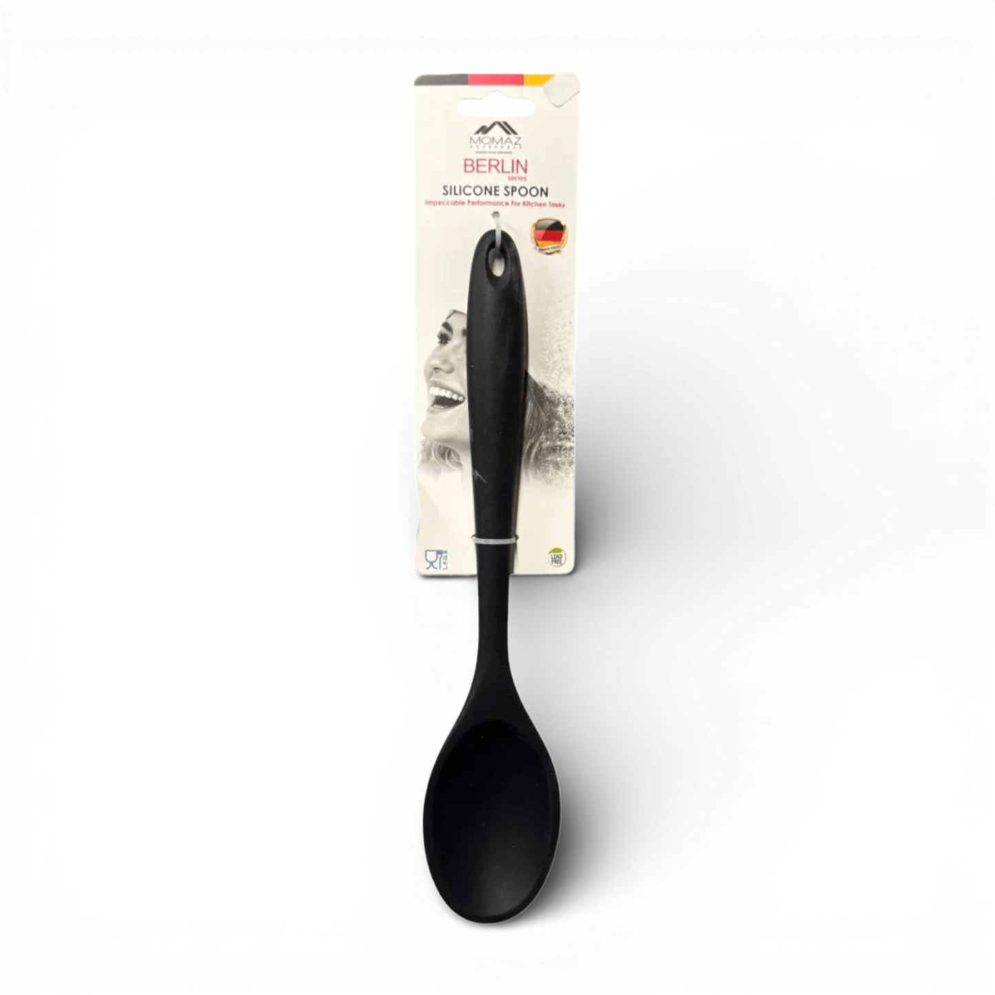 Momaz Household Silicone Spoon - Black
