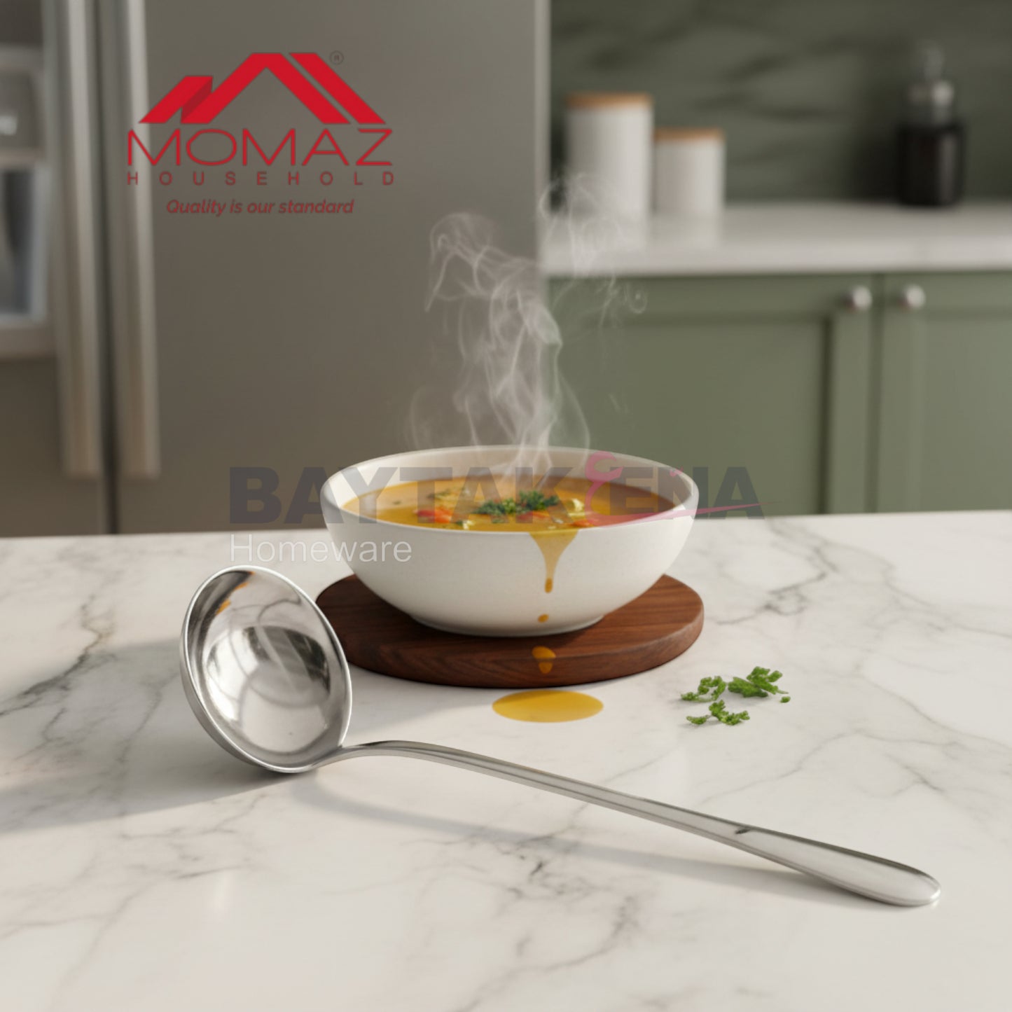 Momaz Stainless Steel Ladle