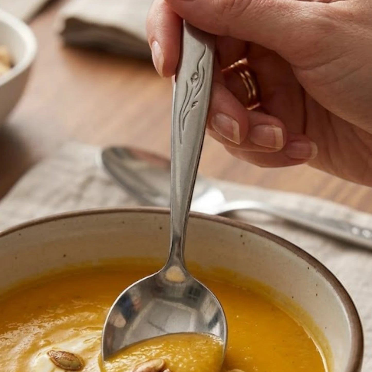Momaz Stainless Steel Spoon - Set of 6
