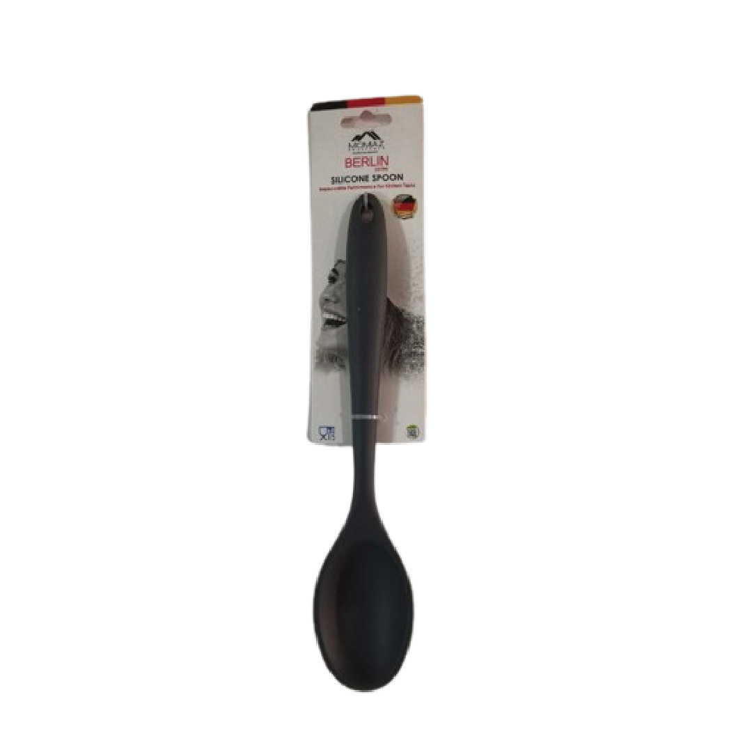 Momaz Black Silicone Spoon