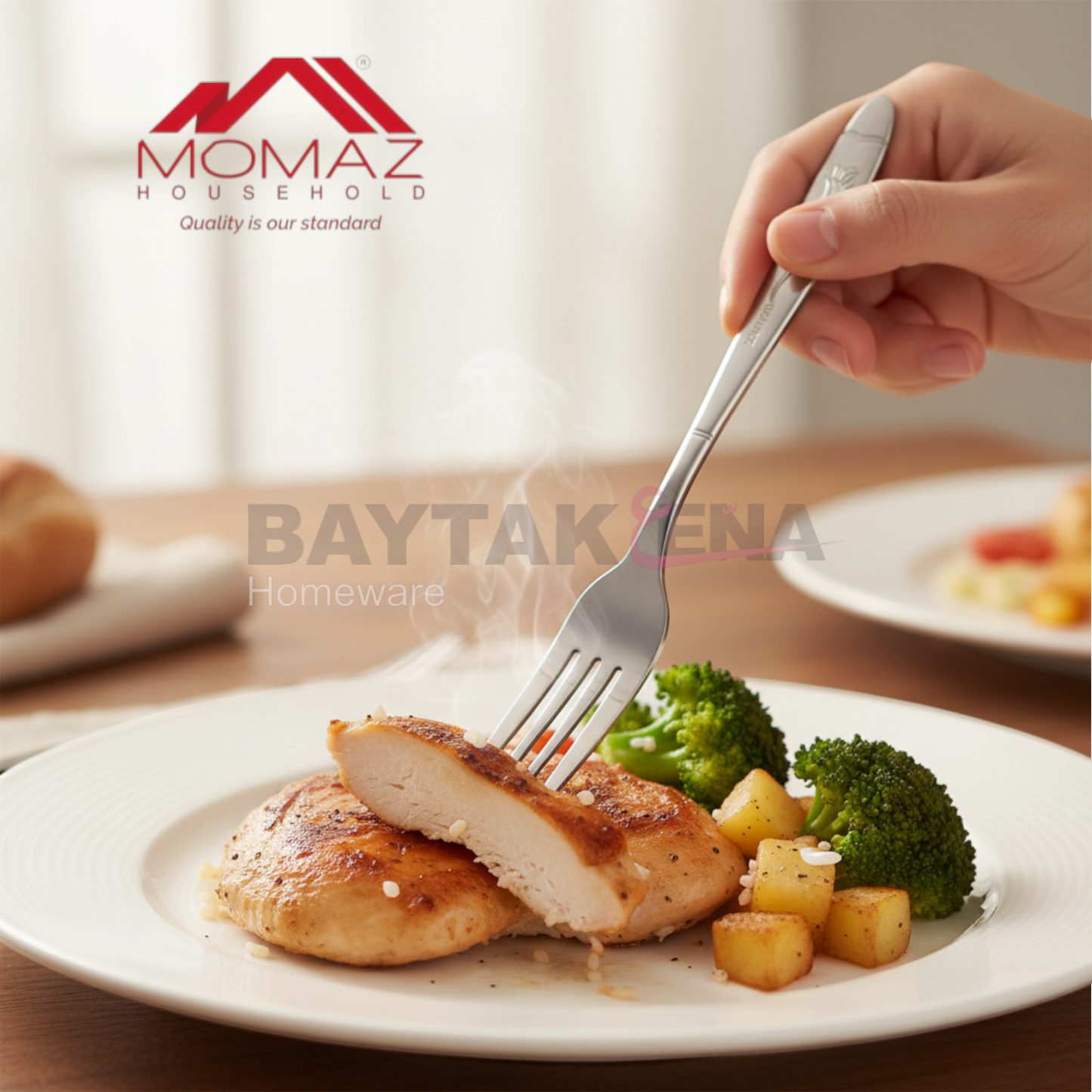Momaz Stainless Steel Forks - Set of 6