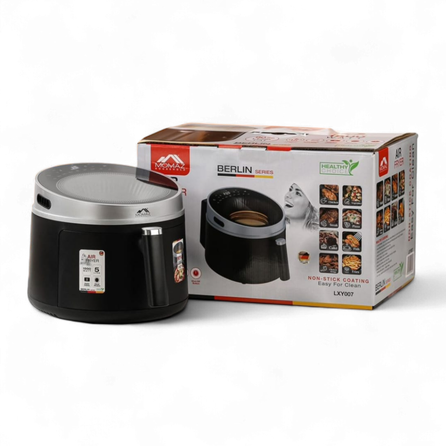 Momaz Berlin Series Air Fryer – 5 Liters