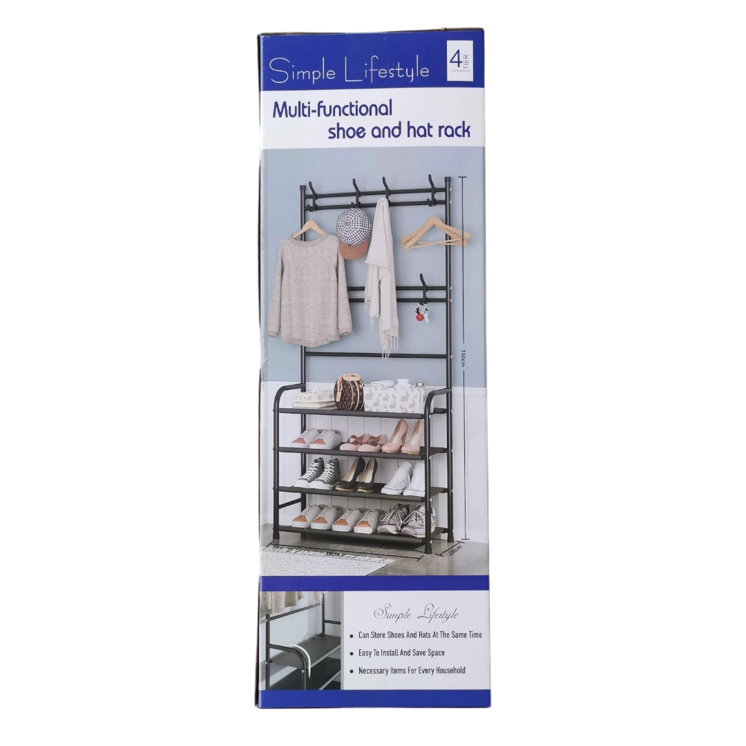 Multifunctional Shoe And Hat Rack