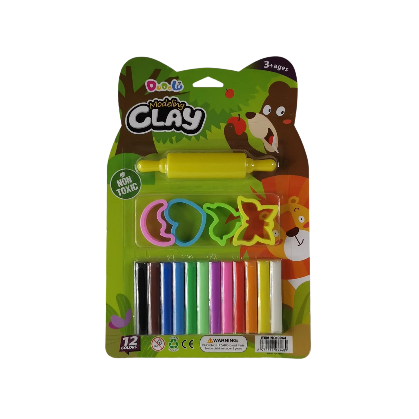 Non-Toxic Modeling Clay Set for Kids