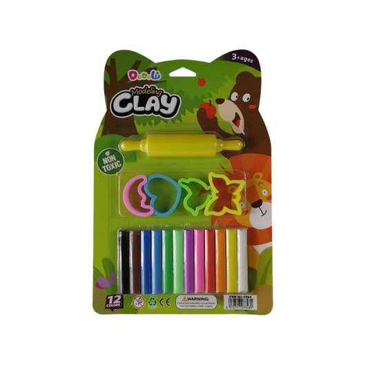 Non-Toxic Modeling Clay Set for Kids