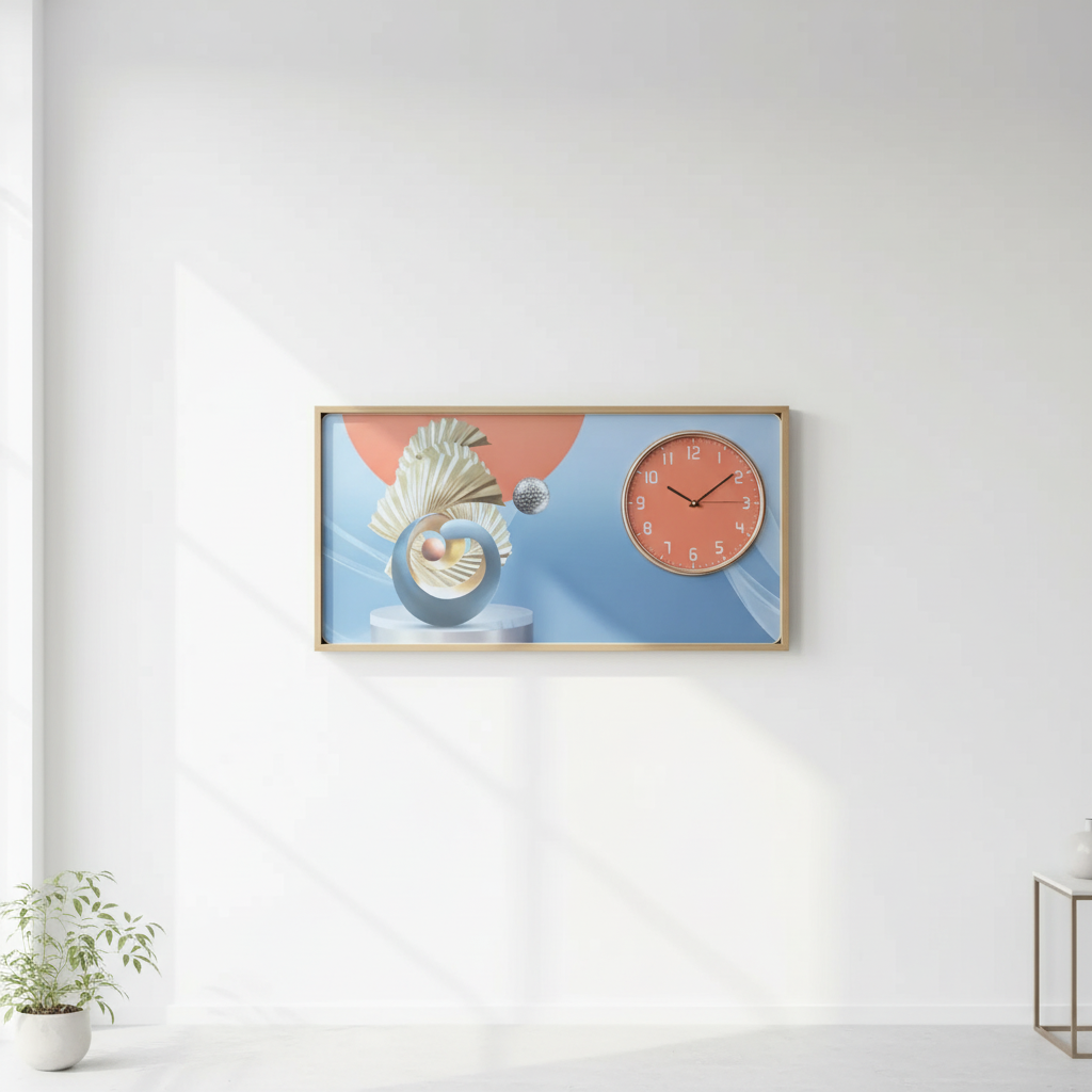 Painting Clock - 2 Styles