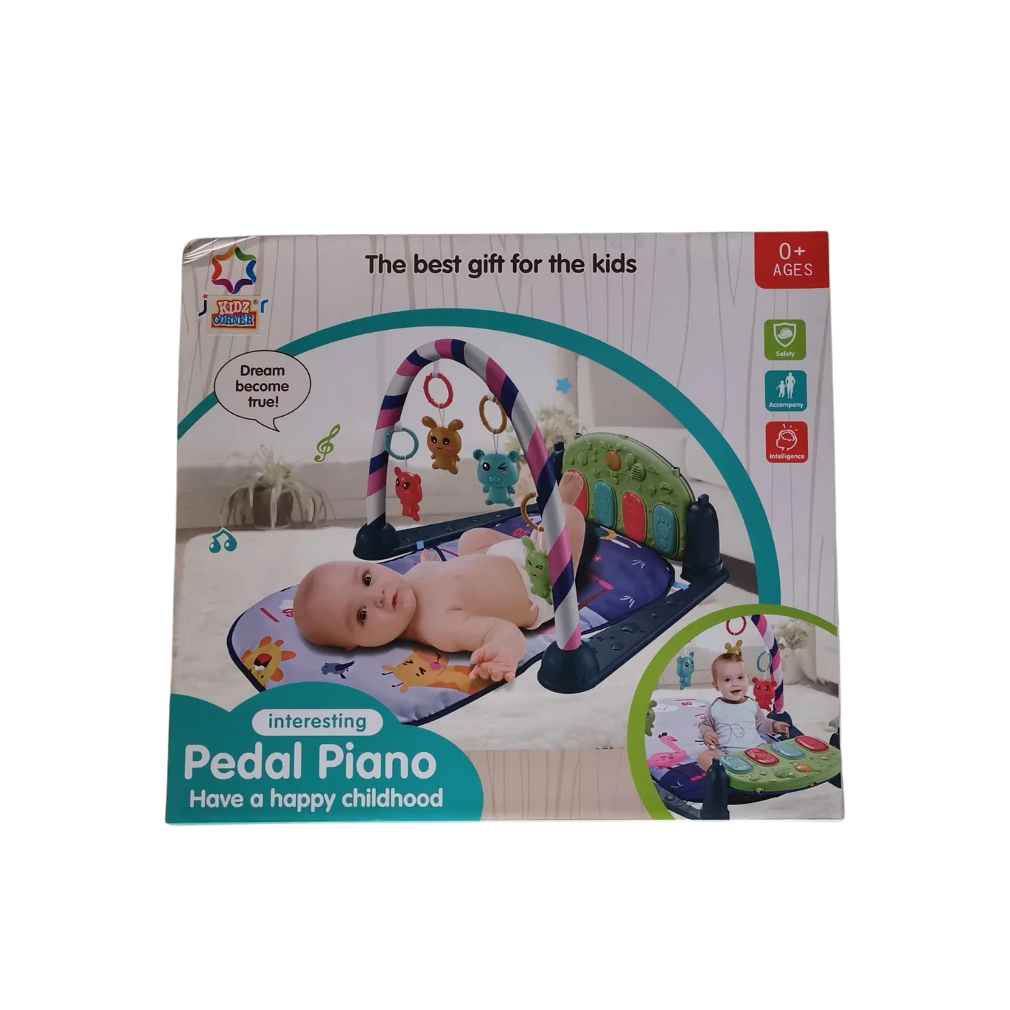 Pedal Piano Baby Activity Gym