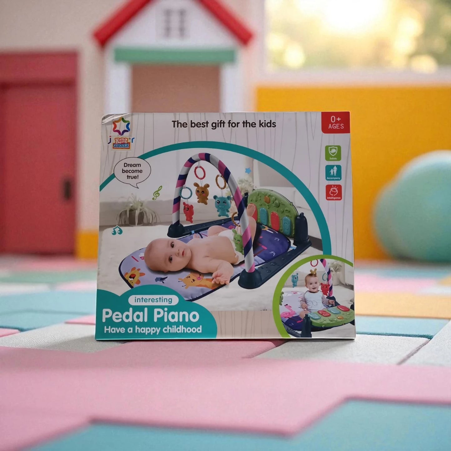 Pedal Piano Baby Activity Gym