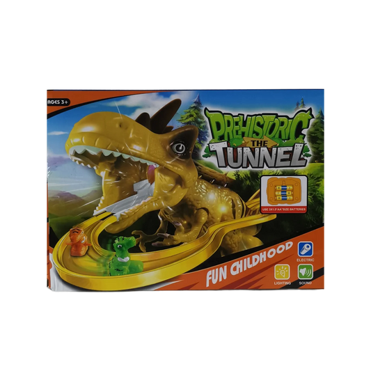 Prehistoric Dinosaur Tunnel Playset