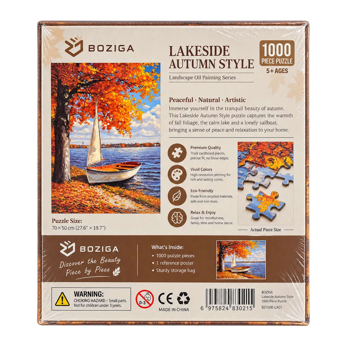 Puzzle Lakeside Autumn Style – 1000 Pcs